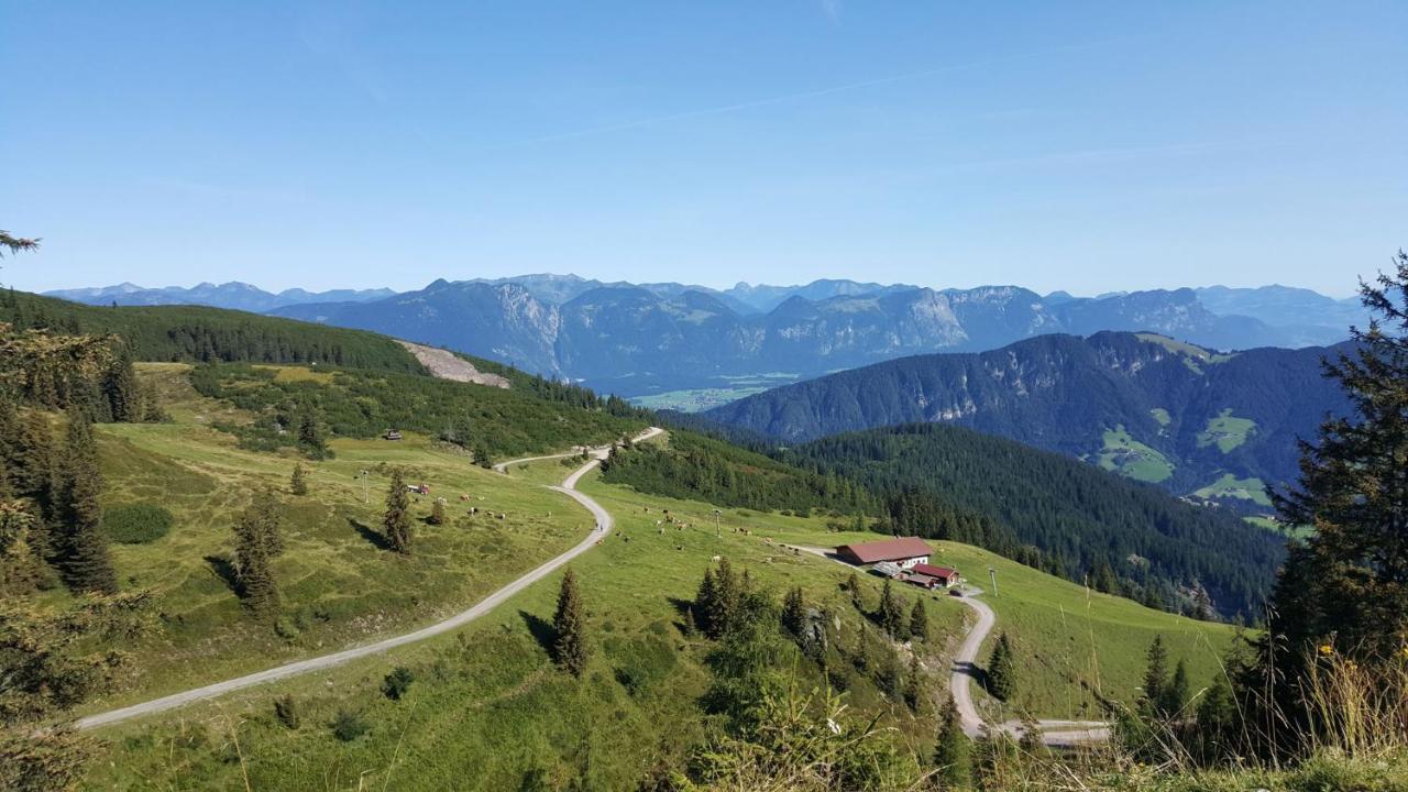 Berggasthof Schatzbergalm Thierbach Exteriör bild