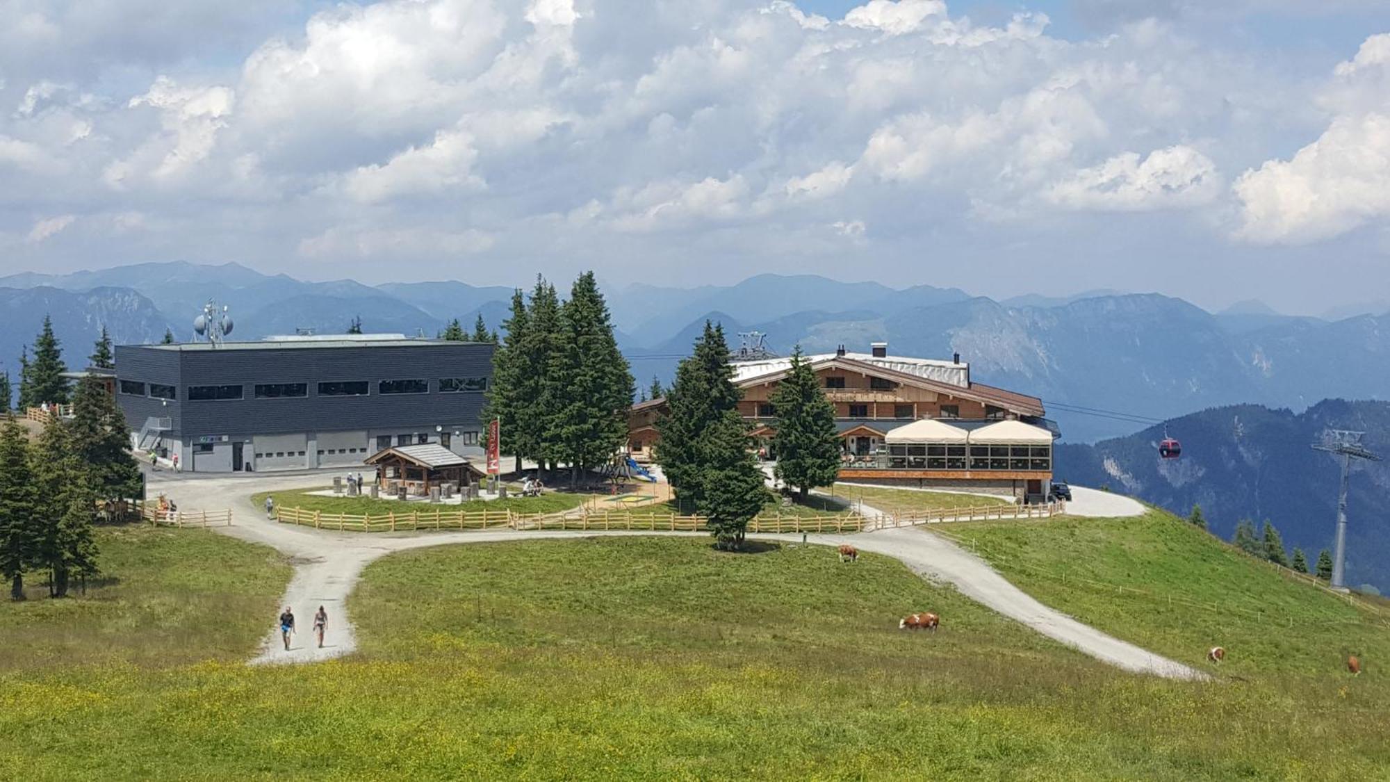 Berggasthof Schatzbergalm Thierbach Exteriör bild